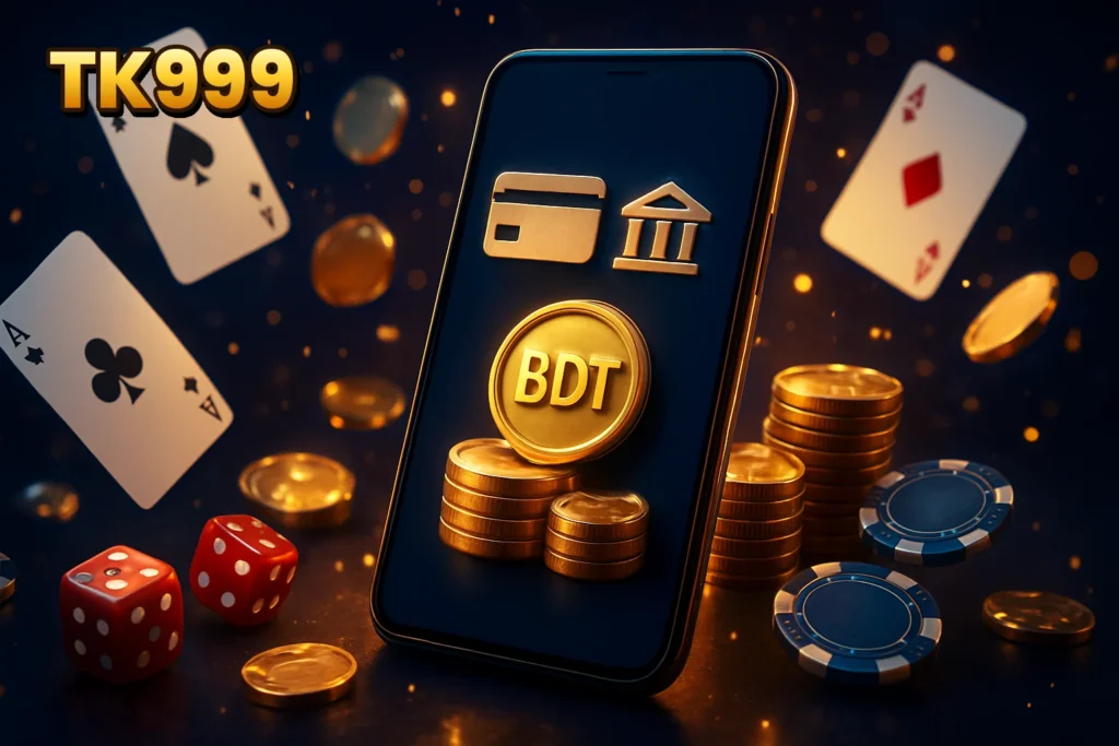 TK999 – Secure payment methods for TK999 in Bangladesh, featuring local banking and mobile transaction options.